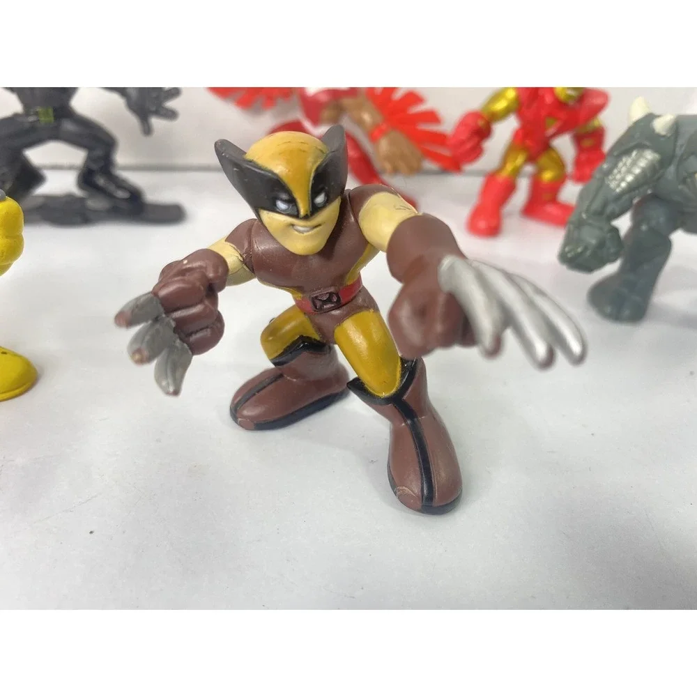 Marvel Super Heroes Figures Set Of 7 Some Rare HTF Hasbro‎ HG4